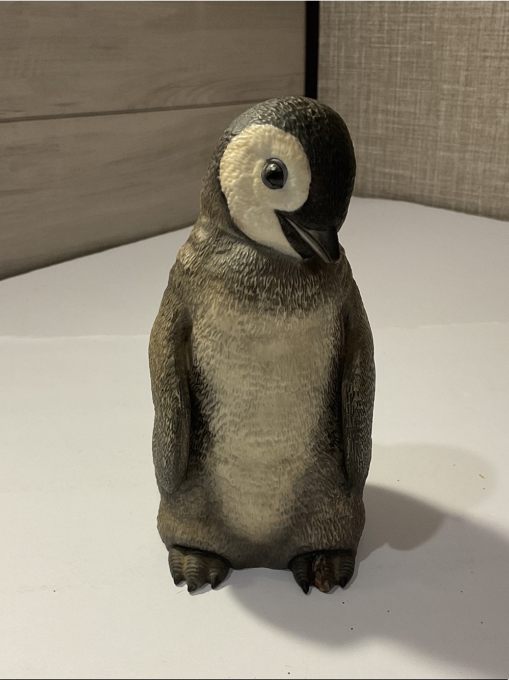 Vintage Lenox Brown and Cream Penguin Figurine